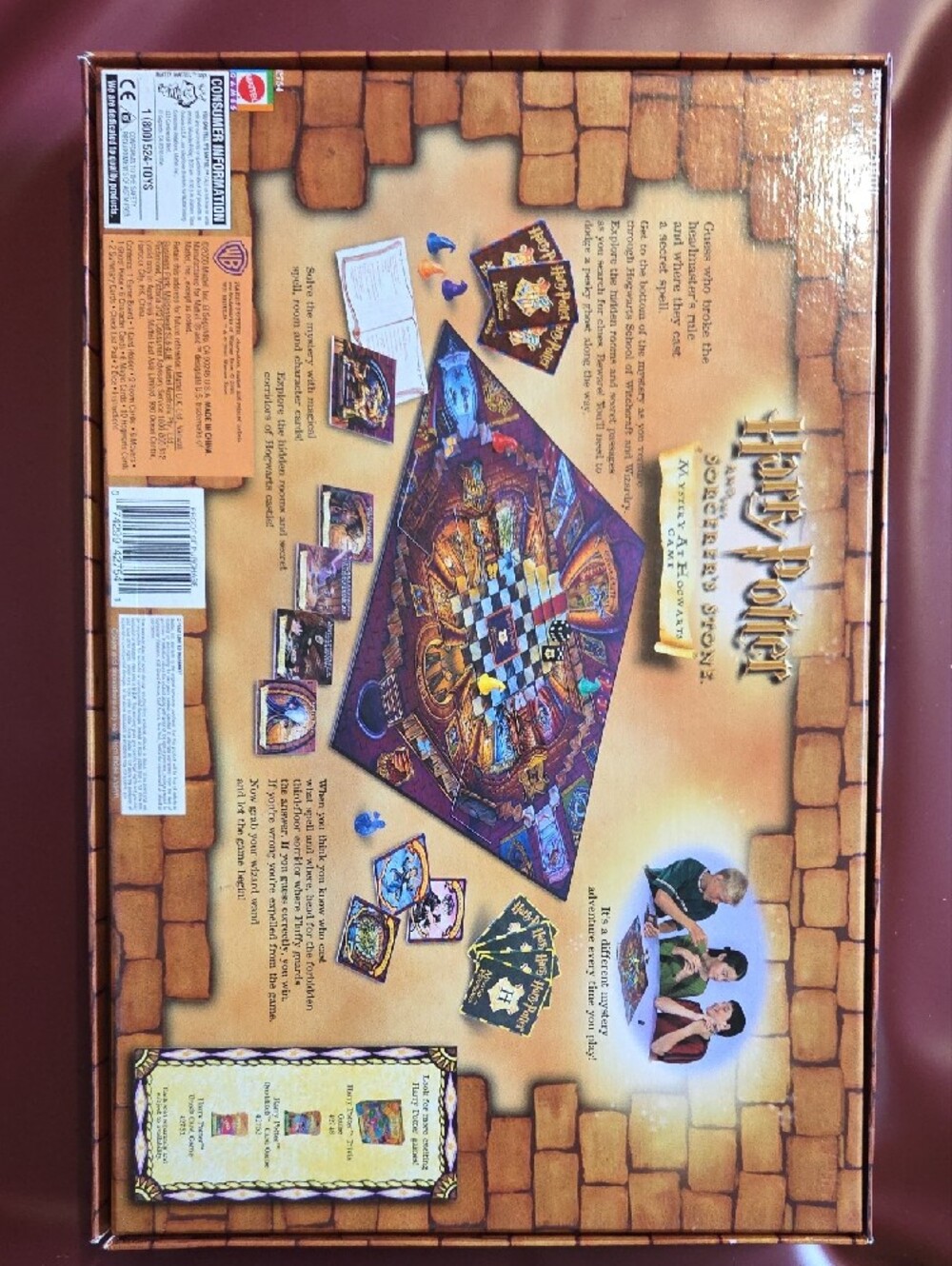 Harry Potter Mystery at Hogwarts Board Game - Brown - Picture 3 of 7